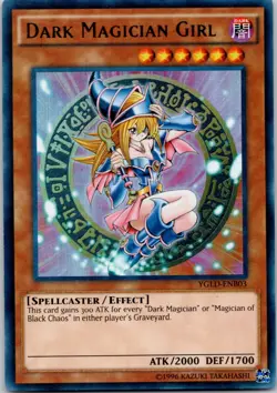 Dark Magician Girl (B) YGLD-ENB03 Unlimited Ultra Rare LP - Image 1