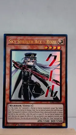 Sky Striker Ace - Roze 1st Edition [NM] - Yu-Gi-Oh! RA05 [Ultra Rare] - Image 1