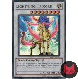 Yugioh Lightning Tricorn DREV-EN042 Ultra Rare NM - Image 1