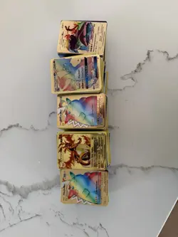 Pokemon TCG Mixed Card Lot Foil Pikachu VMAX Charizard GX VMAX English - 800+ - Image 3