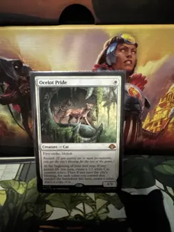 Magic the Gathering Mythic Ocelot Pride Card Modern Horizons 3 - Image 1