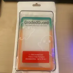 Graded Guard PSA Card Case - LIMITED EDITION PUMPKIN correct colour way - Image 1