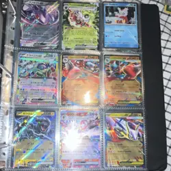 Pokemon TCG Binder Lot Pikachu Machamp Mewtwo Ho-Oh Trainer Holo EX Cards - Image 4