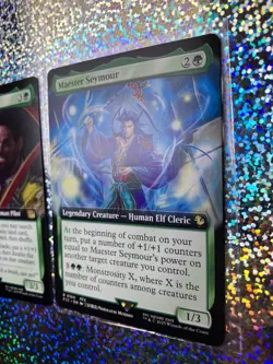 MTG Final Fantasy Rare Extended Art: 0472 Sazh Katzroy; 0160 Maester Seymour - Image 3