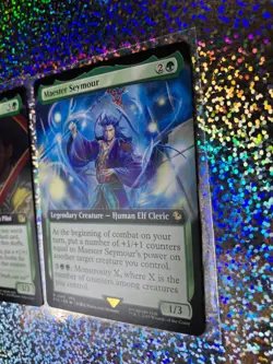 MTG Final Fantasy Rare Extended Art: 0472 Sazh Katzroy; 0160 Maester Seymour - Image 4