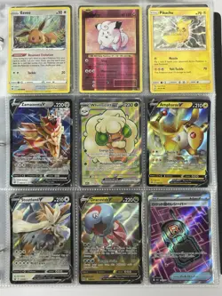 Pokemon Card Collection Binder Lot Holo Rare Ascended Steelix Prismatic Eevee - Image 5