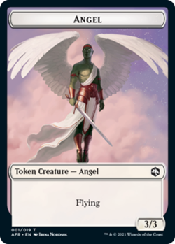 1 x Angel Token - Adventures in the Forgotten Realms - NM-Mint - MTG - Image 1