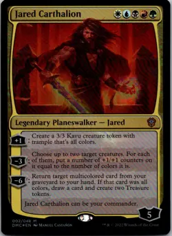 Jared Carthalion 2 Foil Commander: Dominaria United Magic: The Gathering NM - Image 1