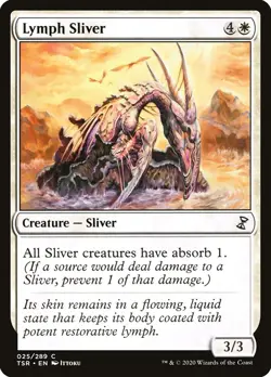 Lymph Sliver (25) – Time Spiral Remastered TSR – MTG Magic the Gathering - Image 1