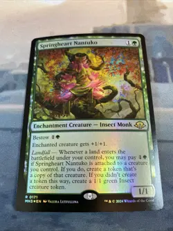 Springheart Nantuko FOIL - Modern Horizons 3 (MH3) NM - Image 2