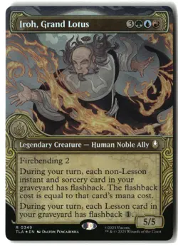 MTG Iroh, Grand Lotus (Showcase) [TLA - 349] LP Foil 4-5 - Image 1