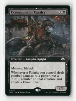 Exsanguinator Cavalry - #113 - Non Foil - MTG - Near Mint - Image 1