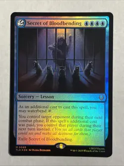 Secret of Bloodbending Avatar: The Last Airbender Foil - Image 1