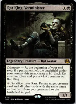 Rat King, Verminister R Teenage Mutant Ninja Turtles 71 NM - Image 1