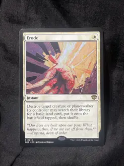 Erode Secrets of Strixhaven Regular Magic The Gathering #15 - Image 1