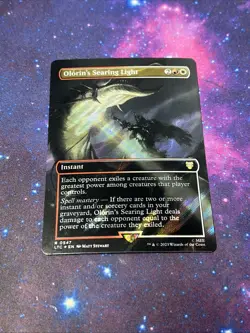 Olorin's Searing Light (Borderless) (Surge Foil) #547 *Foil* (NM) MTG LOTR - Image 1
