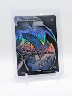 MTG - Arcbound Ravager - FOIL Borderless Mythic #14 - TMNT Source Material - NM - Image 1