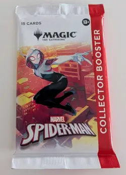 Magic The Gathering x Marvel: Spider-Man Collector Booster Pack – Ships Today 🚚 - Image 1