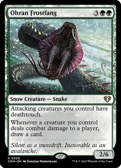 Ohran Frostfang CMM Mint MTG Magic - Image 1