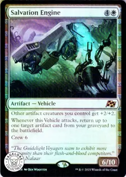 MTG Salvation Engine (27) | NM Foil | Aetherdrift (DFT) - Image 1