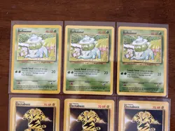 Pokemon TCG Base Set Non Holos Lot 10 Cards VINTAGE!! - Image 2
