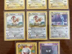 Pokemon TCG Base Set Non Holos Lot 10 Cards VINTAGE!! - Image 4