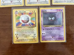 Pokemon TCG Base Set Non Holos Lot 10 Cards VINTAGE!! - Image 5