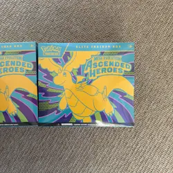 Pokemon TCG Mega Evolution Ascended Heroes Elite Trainer Box ETB x2 Bundle - Image 2
