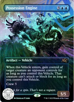MTG Possession Engine (First-Place Foil) (521) | NM Foil | Aetherdrift (DFT) - Image 1