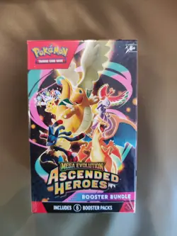 Pokemon Ascended Heroes Booster Bundle 6 Packs English Sealed - Image 1
