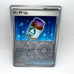N's PP Up 153/159 Uncommon Journey Together Pokemon Reverse Holo Near Mint - Image 1