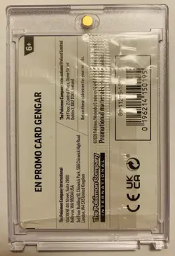 Pokemon TCG “Perfect Order” Gengar-GameStop Exclusive Stamped Promo 50/88 Sealed - Image 2