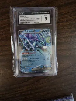 Pokemon 2023 Suicune EX TCG Card 010/034 CGC Gem Mint 9 English - Image 1