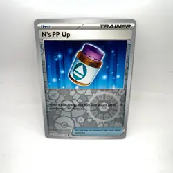N's PP Up 153/159 Uncommon Journey Together Pokemon Reverse Holo Near Mint - Image 1