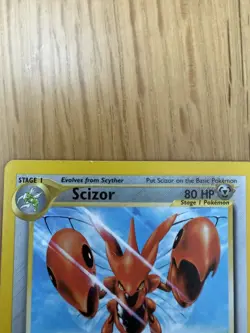 Scizor 29/75 Non-Holo Rare Neo Discovery LP - Pokemon TCG - Image 4
