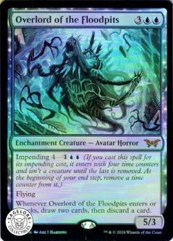 MTG Overlord of the Floodpits (68) | NM Foil | Duskmourn (DSK) - Image 1