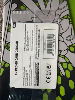 Pokemon TCG Perfect Order Gengar GameStop Exclusive Stamped Promo 50/88 Sealed - Image 2
