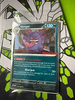 Pokemon TCG Perfect Order Gengar GameStop Exclusive Stamped Promo 50/88 Sealed - Image 3