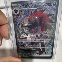 Pokemon N'S ZOROARK EX 286/217 - Ascended Heroes - SPECIAL ILLUSTRATION RARE - Image 1