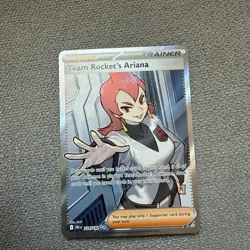 Pokemon TCG Team Rocket’s Ariana 224/182 S&V Destined Rivals - Image 1