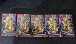 Pokemon TCG 5x Ascended Heroes Booster Bundle Sealed New - Image 1