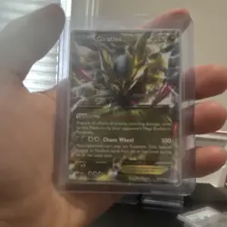 Pokemon Giratina EX Full Art Holo Ultra Rare 57/98 XY Ancient Origins 2016 - Image 1