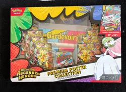 Pokemon TCG Ascended Heroes Premium Poster Collection Mega Gardevoir Brand New - Image 2