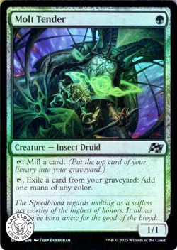 MTG Molt Tender (171) | NM Foil | Aetherdrift (DFT) - Image 1