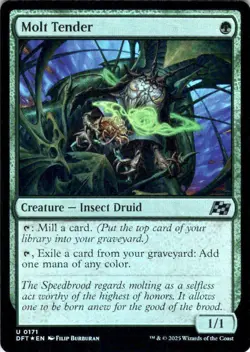 MTG Molt Tender (171) | NM Foil | Aetherdrift (DFT) - Image 2