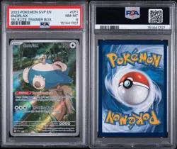 Snorlax 051 Elite Trainer Box Promo PSA 8 - 2023 Pokemon 151 (2624) - Image 3