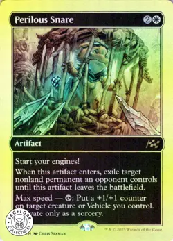 MTG Perilous Snare (First-Place Foil) (430) | NM Foil | Aetherdrift (DFT) - Image 1