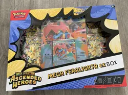 Pokemon TCG: Mega Evolution Ascended Heroes - Mega Feraligatr ex Box - Image 1