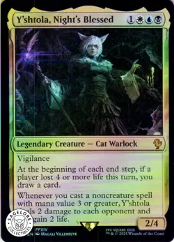 MTG Y'shtola, Night's Blessed (7) | NM Foil | Commander: Final Fantasy (FIC) - Image 1