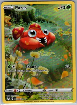 Paras GG32/GG70 Crown Zenith: Galarian Gallery - Pokemon Card - NM - Image 1